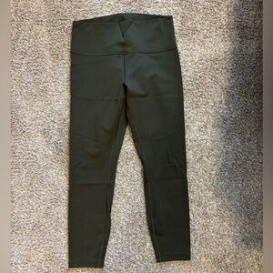 Wunder Under High-Rise Tight 25”, Dark Olive, size 10